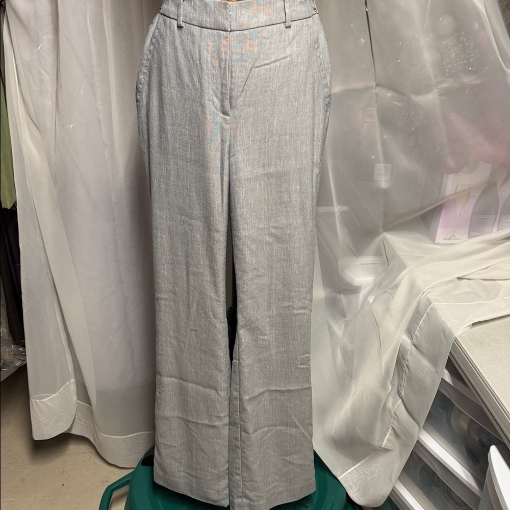 White House Black Market Light Gray Dress Pants